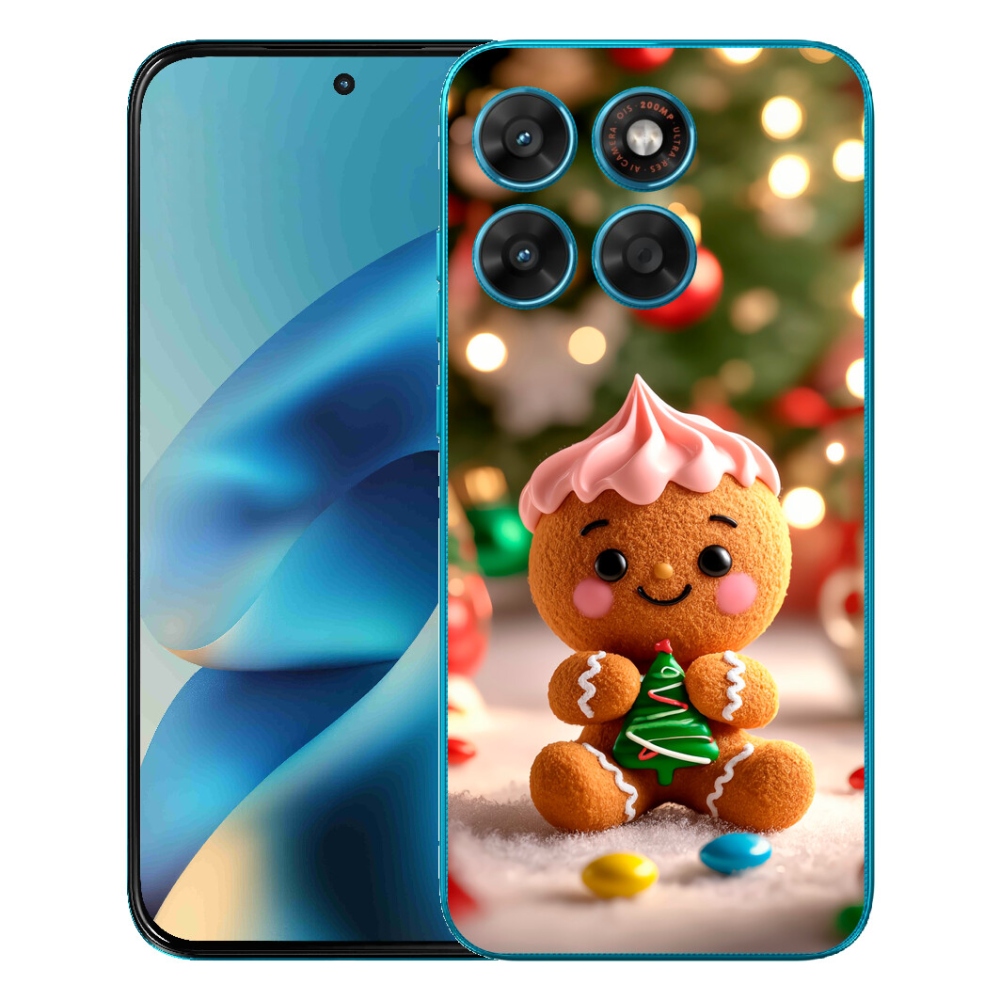 Gelový kryt mmCase na Motorola Moto G87/G77/G67 - perníček