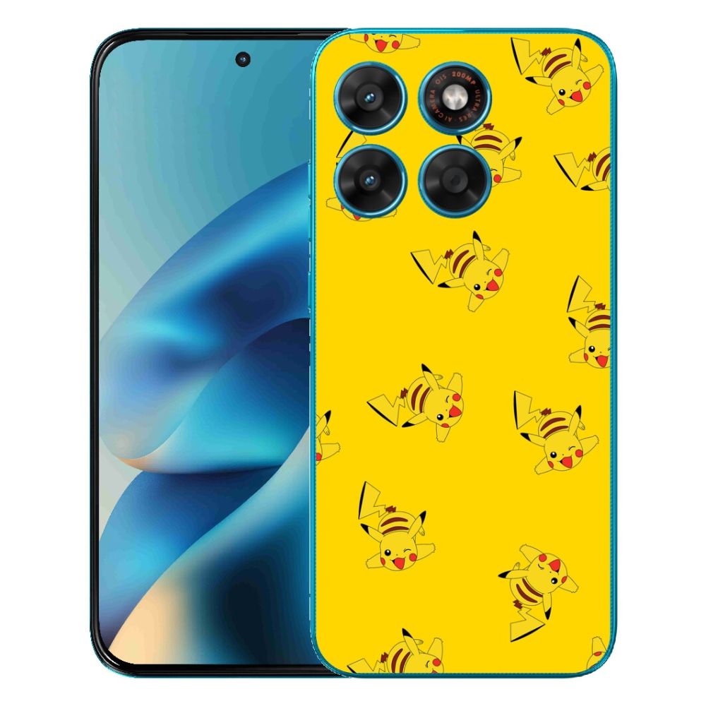 Gelový kryt mmCase na Motorola Moto G87/G77/G67 - pikachu