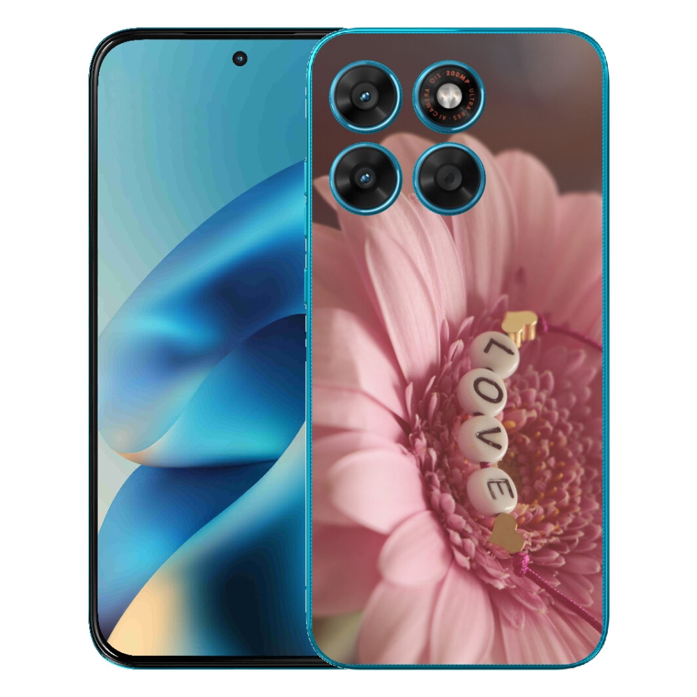 Gelový kryt mmCase na Motorola Moto G87/G77/G67 - přívěsek love