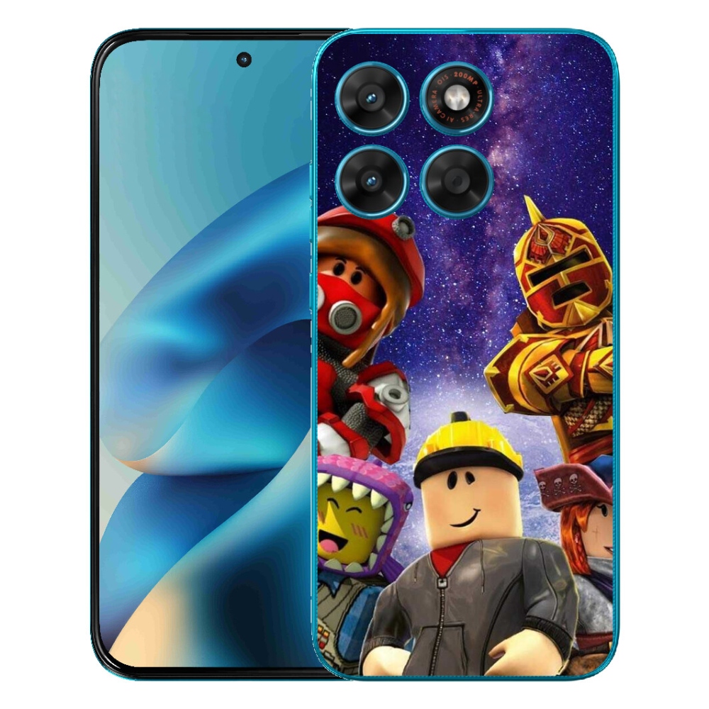 Gelový kryt mmCase na Motorola Moto G87/G77/G67 - roblox 3