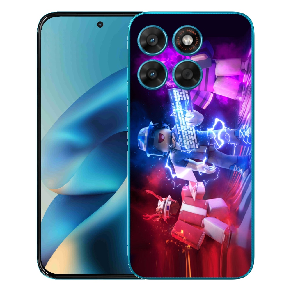 Gelový kryt mmCase na Motorola Moto G87/G77/G67 - roblox