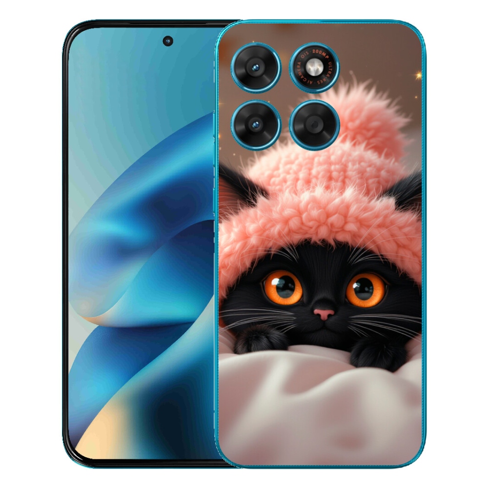 Gelový kryt mmCase na Motorola Moto G87/G77/G67 - roztomilé kotě 7