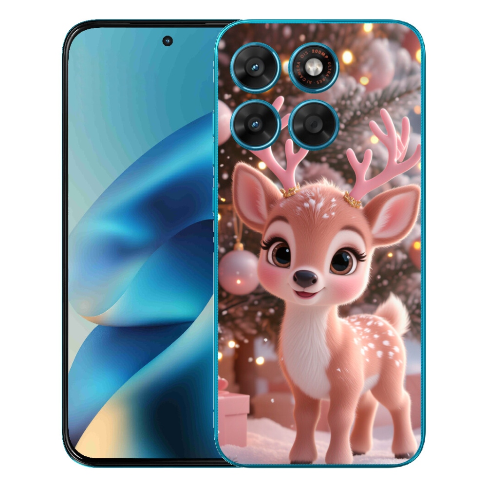 Gelový kryt mmCase na Motorola Moto G87/G77/G67 - roztomilý sob