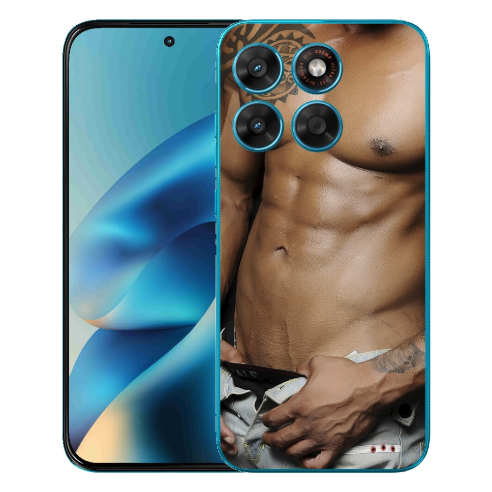 Gelový kryt mmCase na Motorola Moto G87/G77/G67 - sexy muž