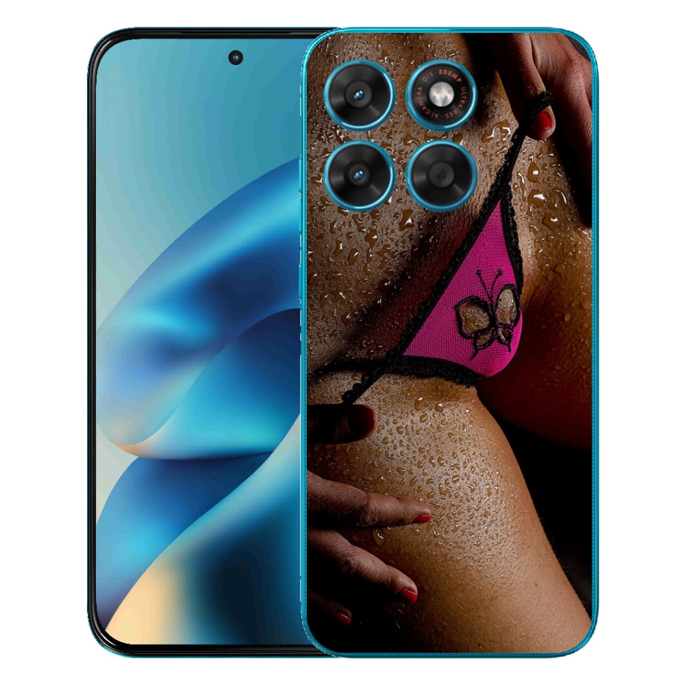 Gelový kryt mmCase na Motorola Moto G87/G77/G67 - sexy žena