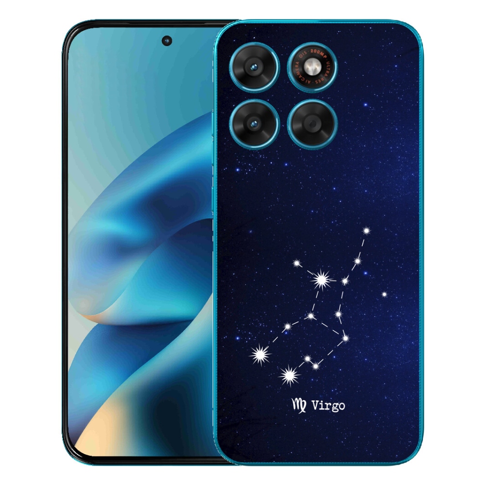 Gelový kryt mmCase na Motorola Moto G87/G77/G67 - souhvězdí Panny