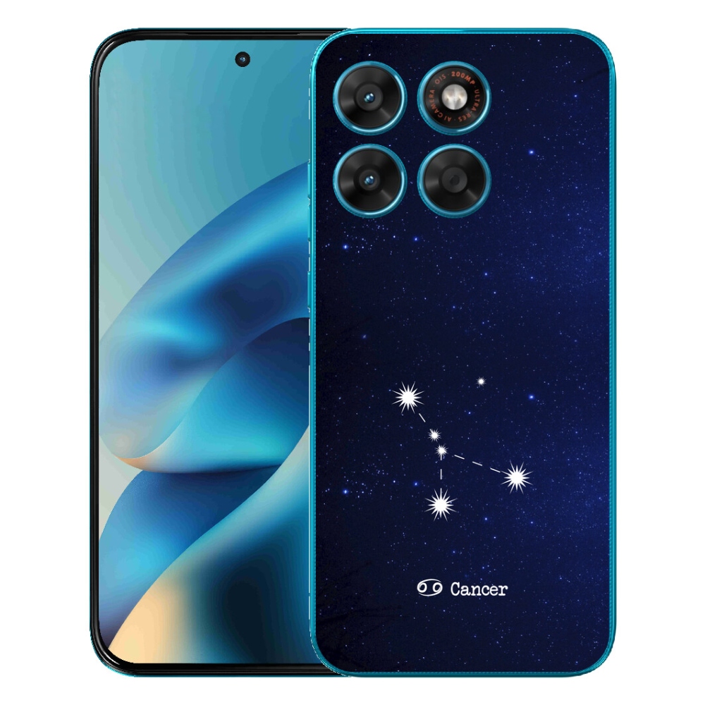 Gelový kryt mmCase na Motorola Moto G87/G77/G67 - souhvězdí Raka