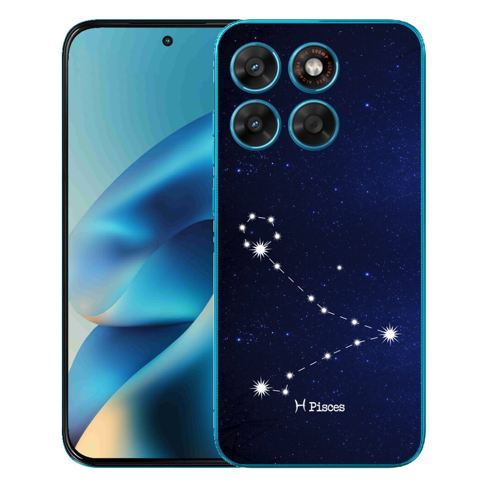 Gelový kryt mmCase na Motorola Moto G87/G77/G67 - souhvězdí Ryby