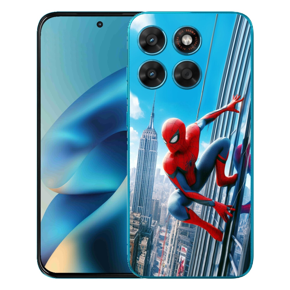 Gelový kryt mmCase na Motorola Moto G87/G77/G67 - spiderman
