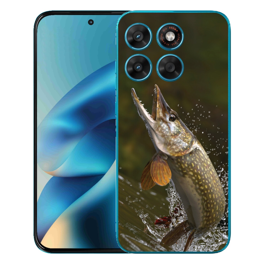 Gelový kryt mmCase na Motorola Moto G87/G77/G67 - štika