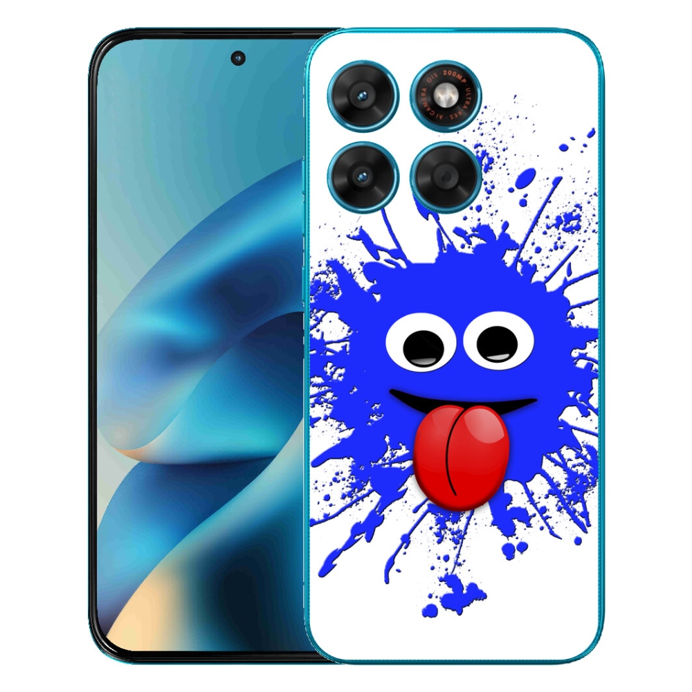Gelový kryt mmCase na Motorola Moto G87/G77/G67 - strašidlo