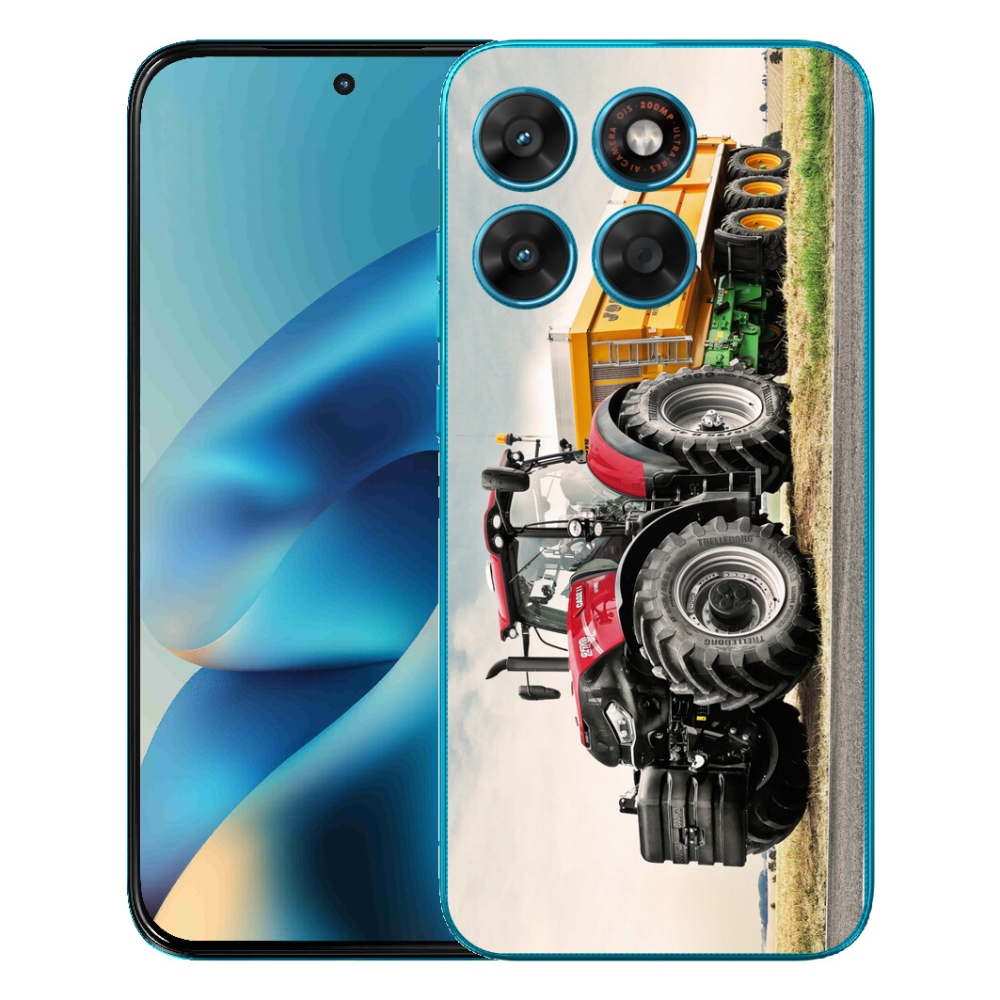 Gelový kryt mmCase na Motorola Moto G87/G77/G67 - traktor 3