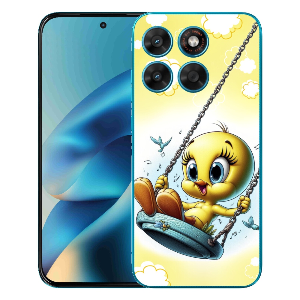 Gelový kryt mmCase na Motorola Moto G87/G77/G67 - tweety