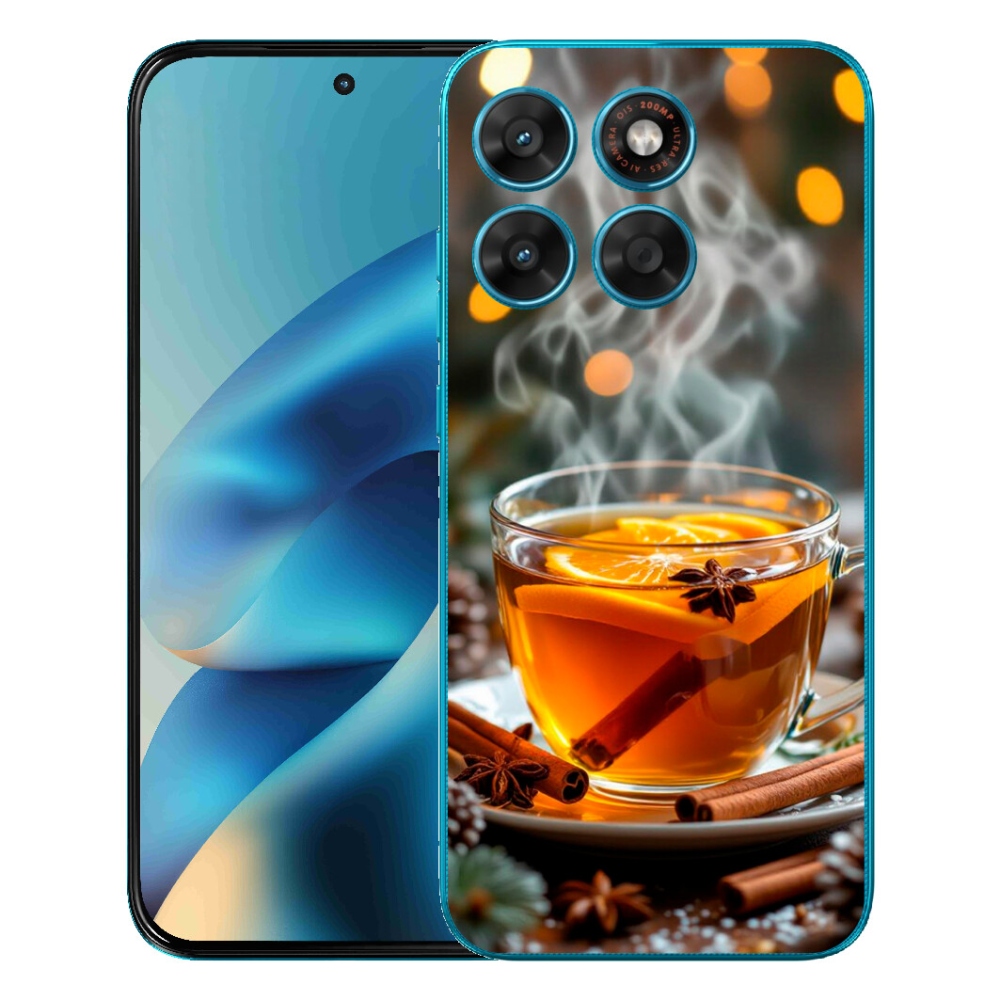 Gelový kryt mmCase na Motorola Moto G87/G77/G67 - vánoční punč