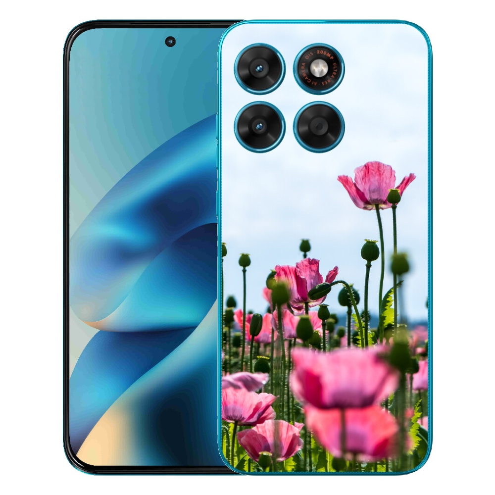 Gelový kryt mmCase na Motorola Moto G87/G77/G67 - vlčí mák