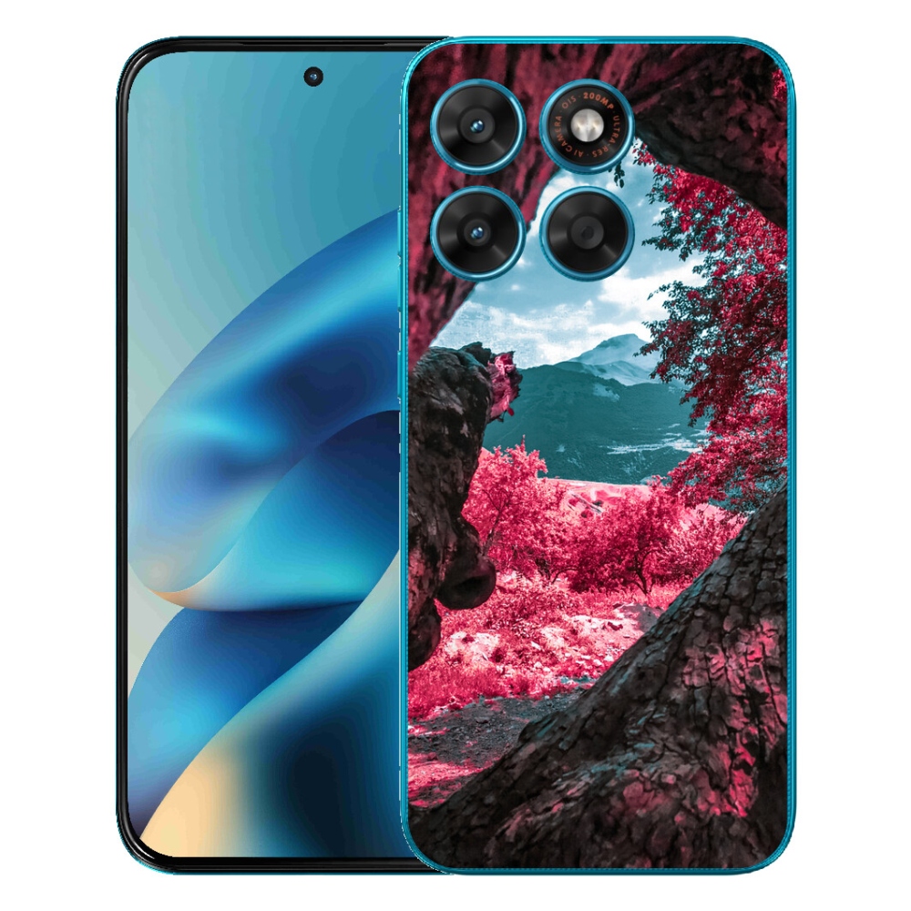 Gelový kryt mmCase na Motorola Moto G87/G77/G67 - výhled na hory