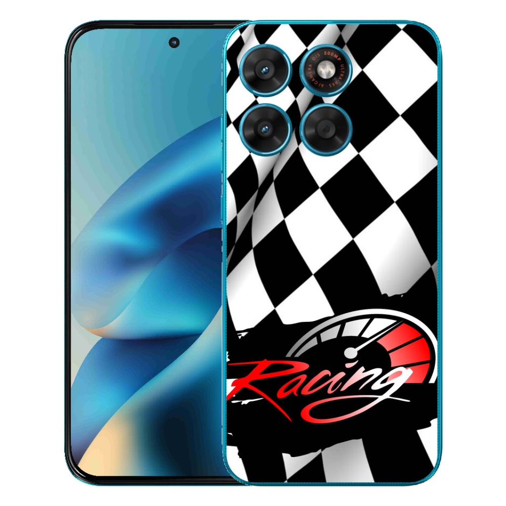 Gelový kryt mmCase na Motorola Moto G87/G77/G67 - závodění