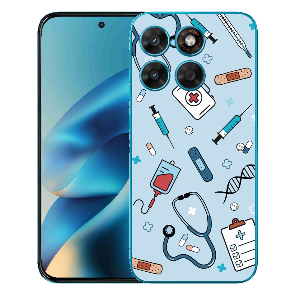 Gelový kryt mmCase na Motorola Moto G87/G77/G67 - zdravotnictví 1