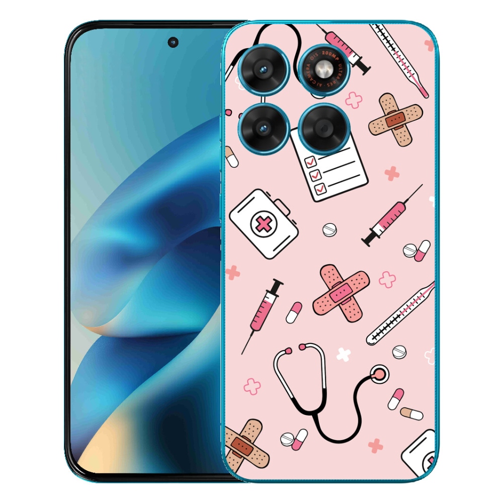 Gelový kryt mmCase na Motorola Moto G87/G77/G67 - zdravotnictví 2