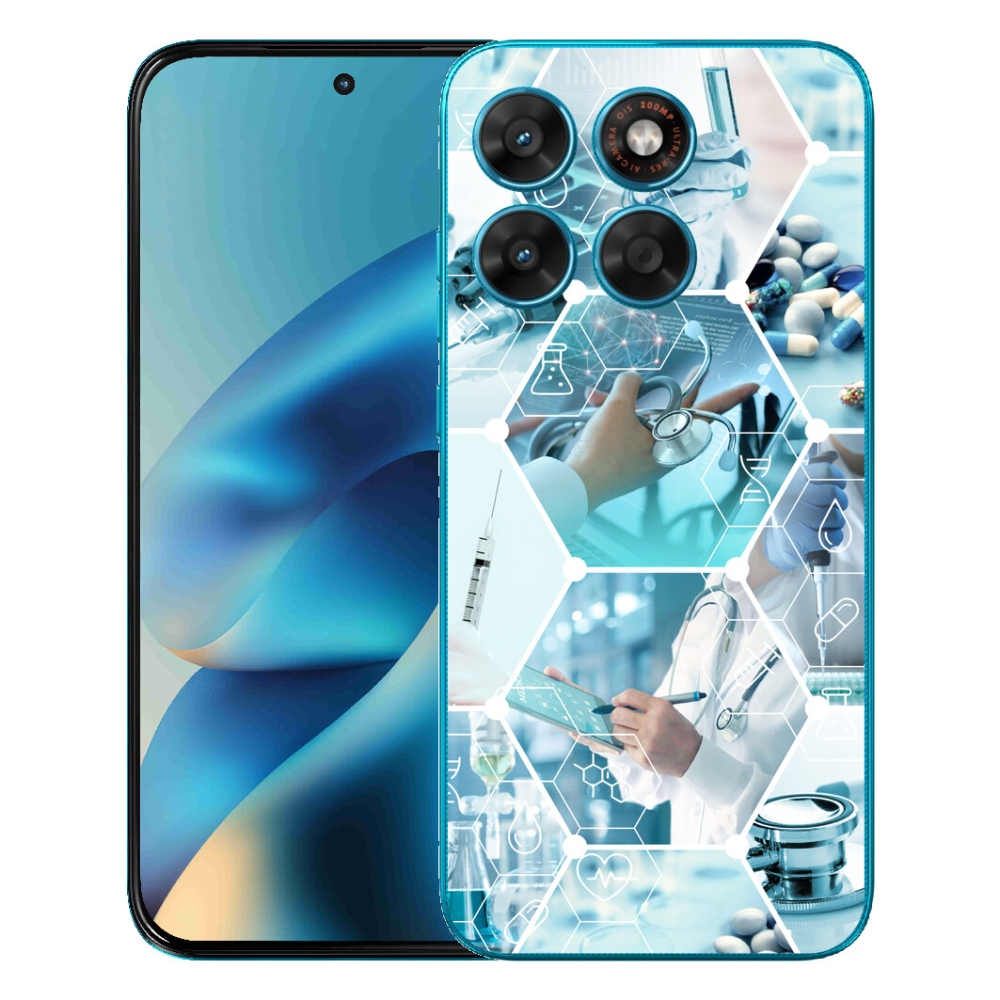Gelový kryt mmCase na Motorola Moto G87/G77/G67 - zdravotnictví