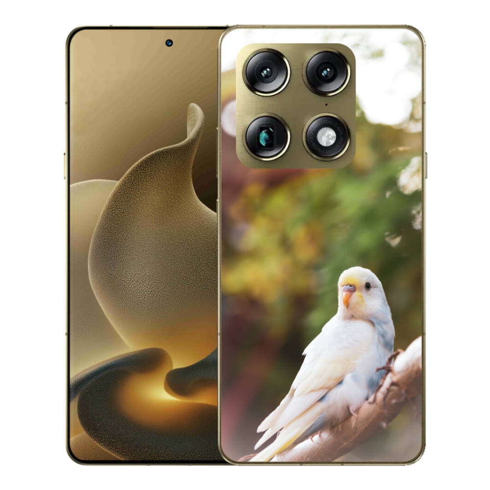Gelový kryt mmCase na Motorola Signature - andulka bílá