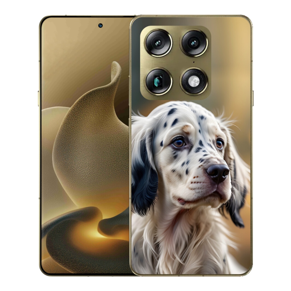 Gelový kryt mmCase na Motorola Signature - anglický setr