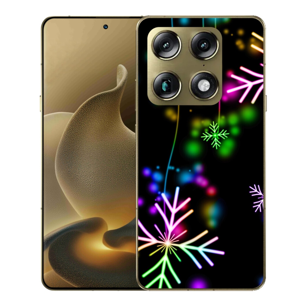 Gelový kryt mmCase na Motorola Signature - barevné vločky