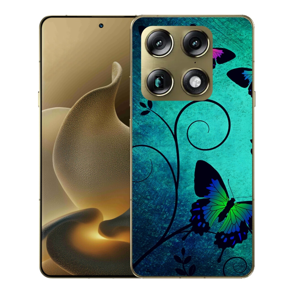 Gelový kryt mmCase na Motorola Signature - barevní motýli