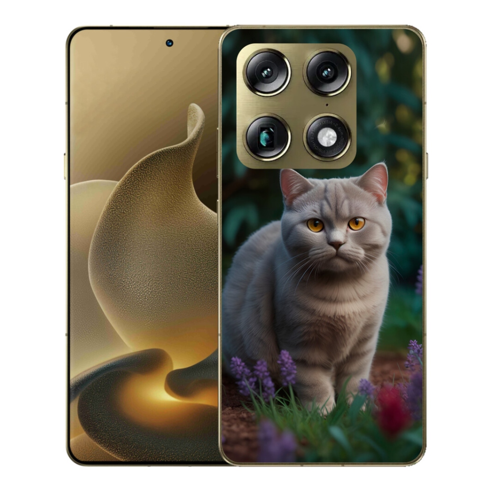 Gelový kryt mmCase na Motorola Signature - britská kočka