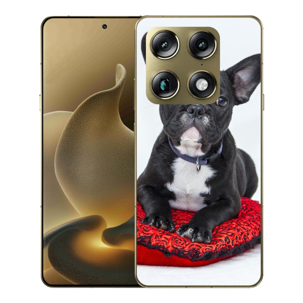 Gelový kryt mmCase na Motorola Signature - buldok