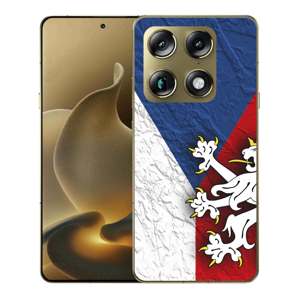 Gelový kryt mmCase na Motorola Signature - česká vlajka 1