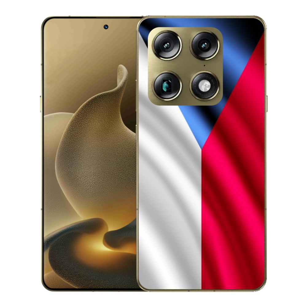 Gelový kryt mmCase na Motorola Signature - česká vlajka