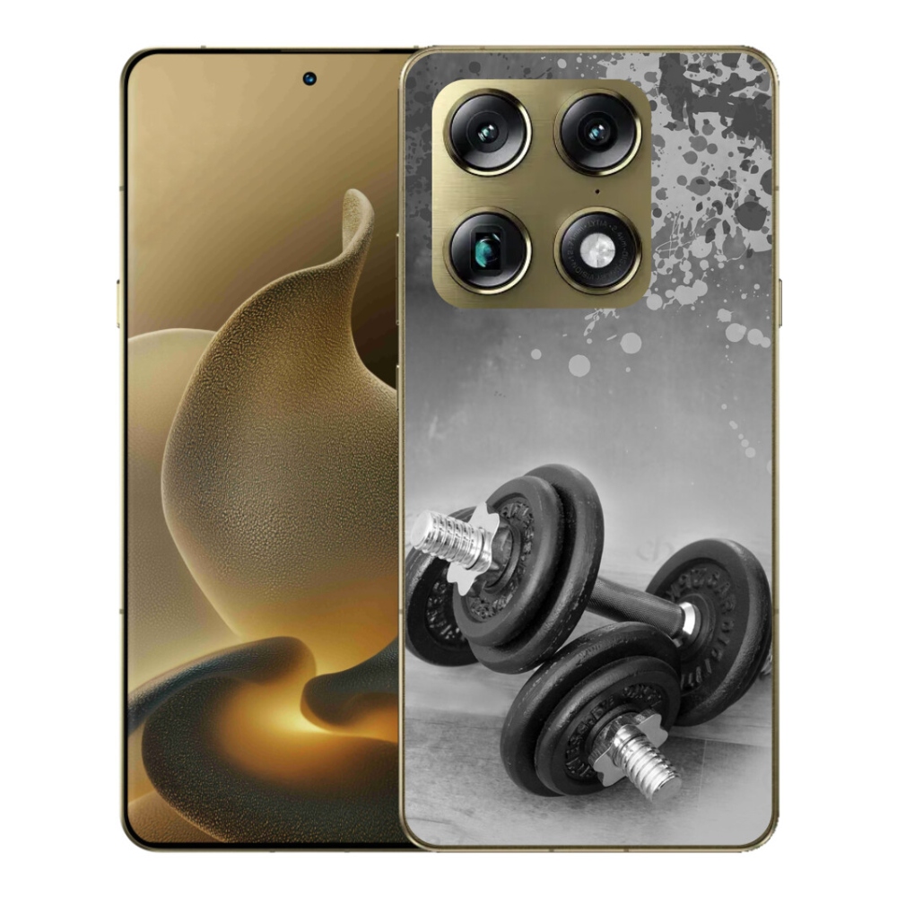 Gelový kryt mmCase na Motorola Signature - činky 1