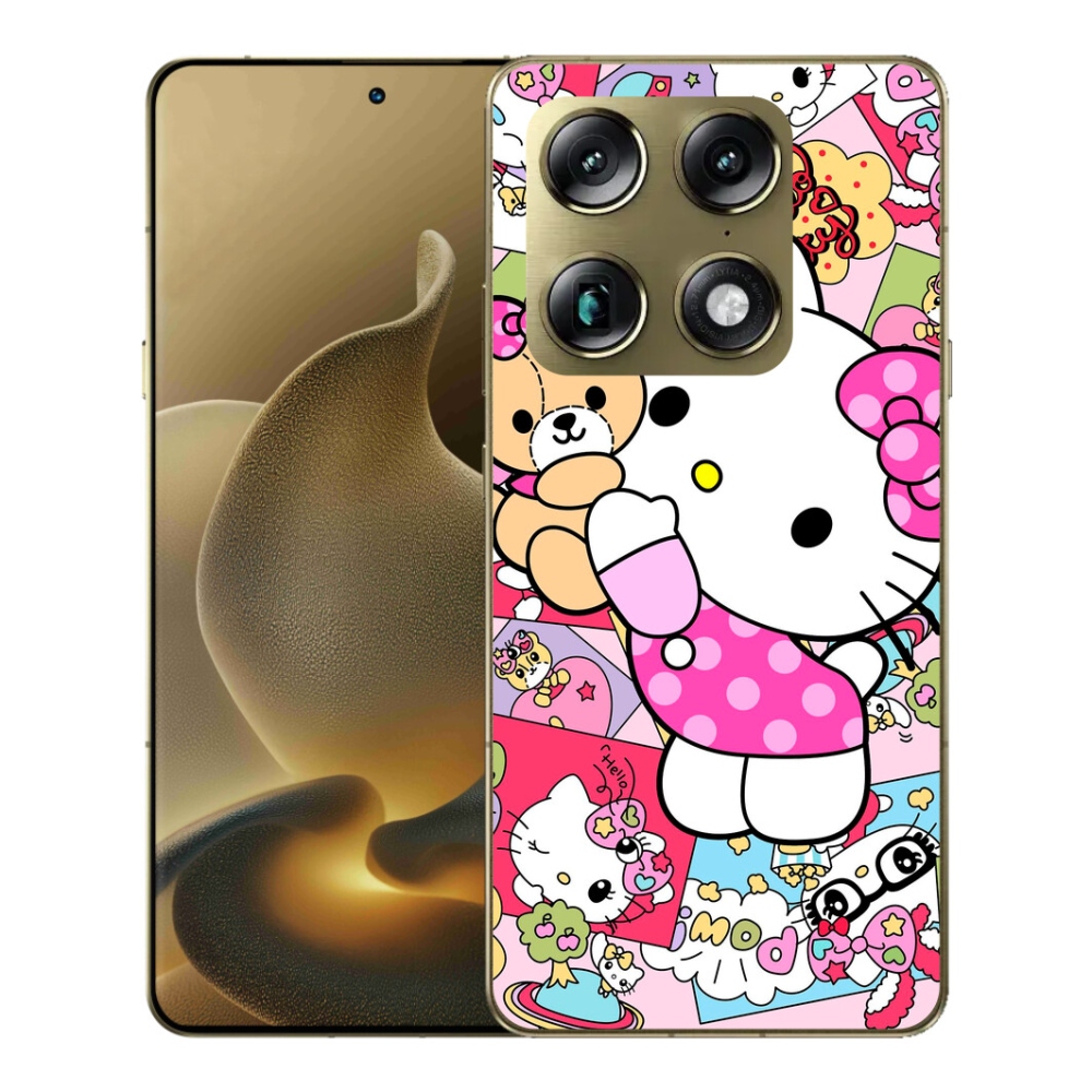 Gelový kryt mmCase na Motorola Signature - cute kitty