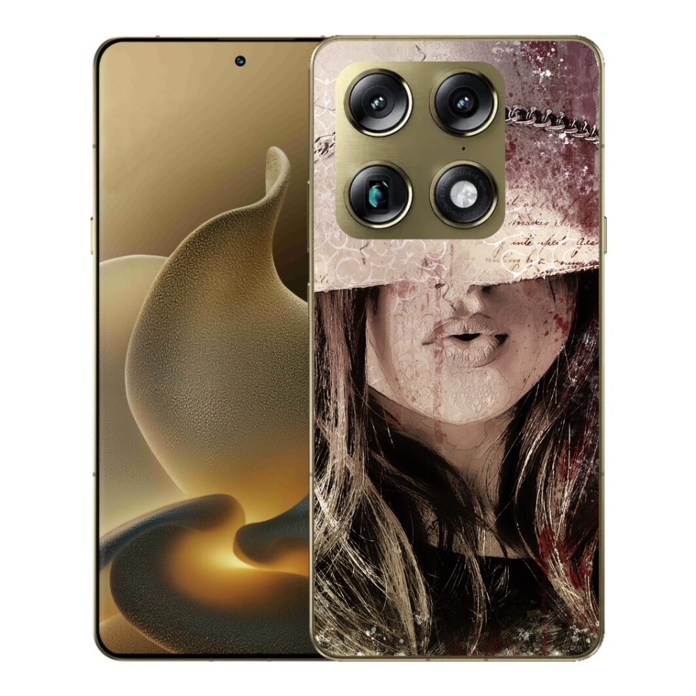 Gelový kryt mmCase na Motorola Signature - dívka