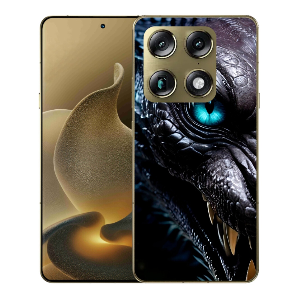 Gelový kryt mmCase na Motorola Signature - dračí pohled