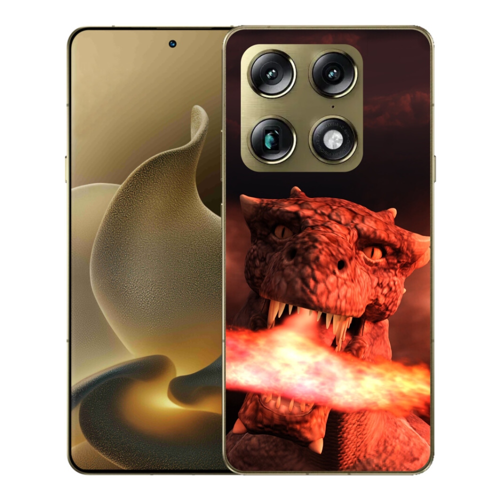 Gelový kryt mmCase na Motorola Signature - drak