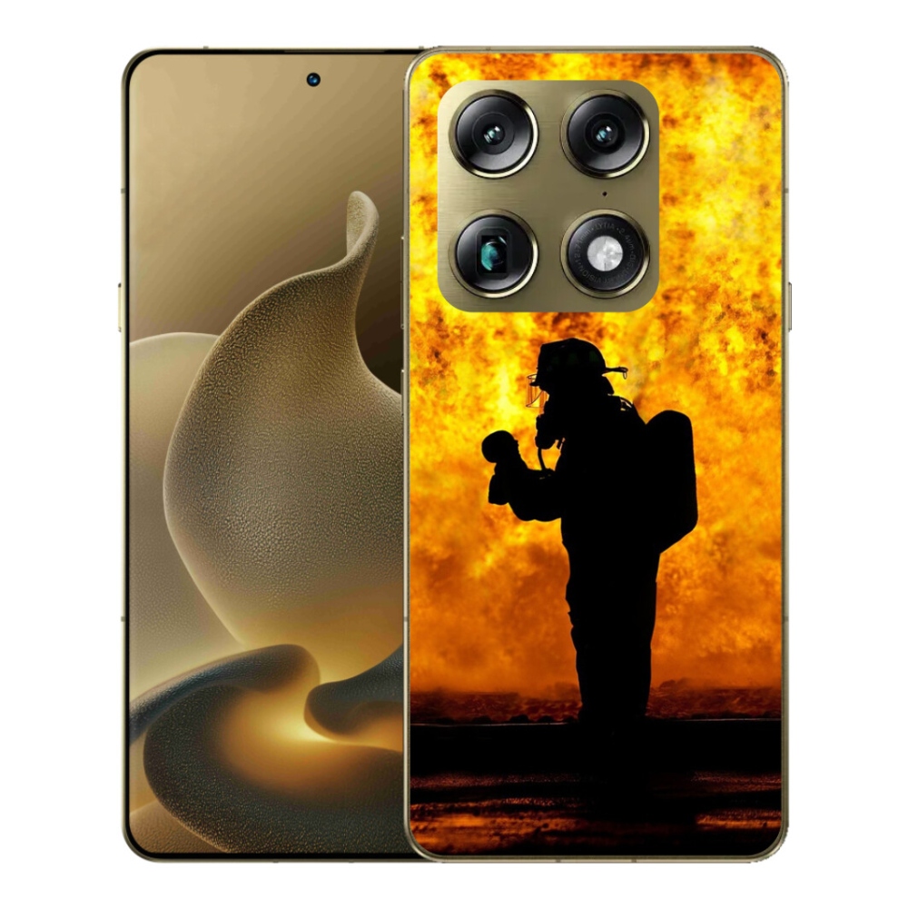 Gelový kryt mmCase na Motorola Signature - hasič