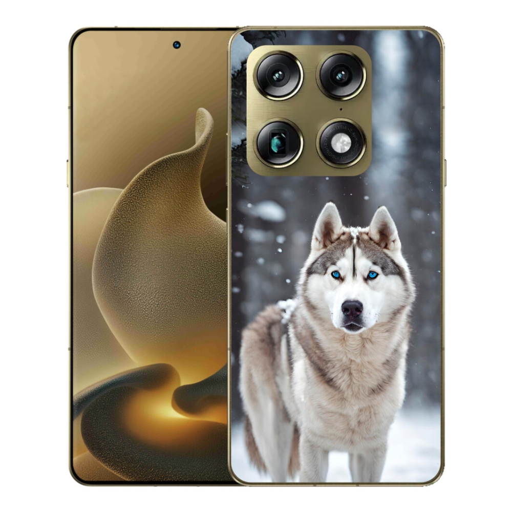 Gelový kryt mmCase na Motorola Signature - husky 2