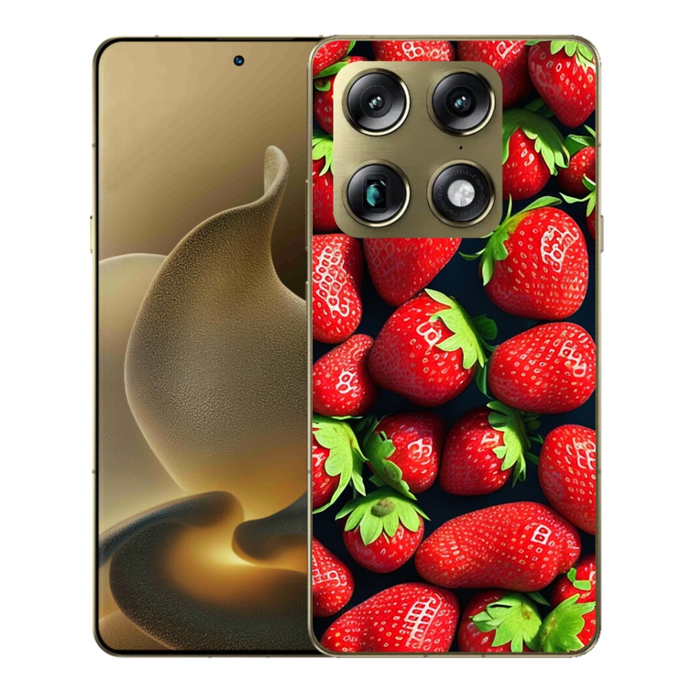 Gelový kryt mmCase na Motorola Signature - jahody