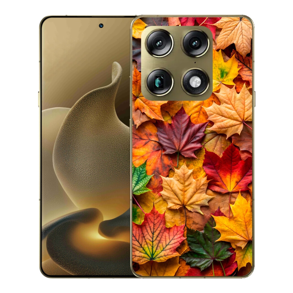 Gelový kryt mmCase na Motorola Signature - javorové listy 2