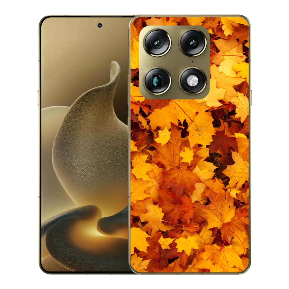 Gelový kryt mmCase na Motorola Signature - javorové listy