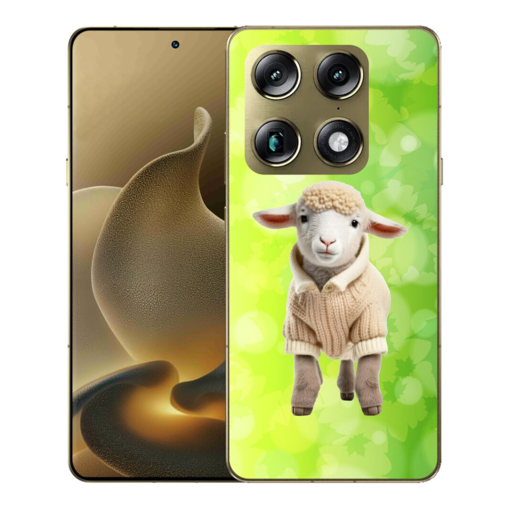 Gelový kryt mmCase na Motorola Signature - jehně ve svetru