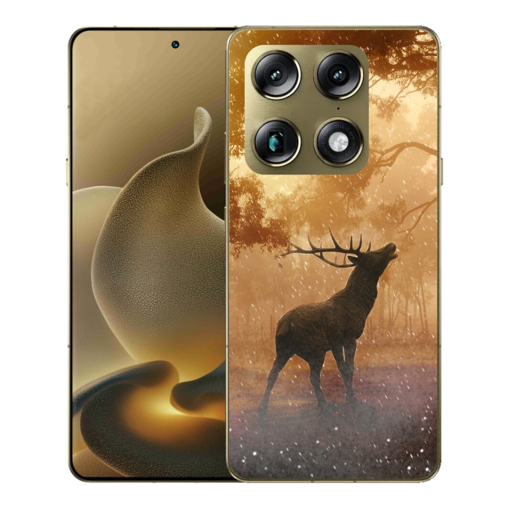 Gelový kryt mmCase na Motorola Signature - jelen v říji