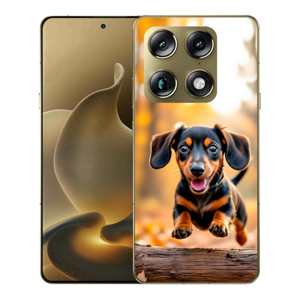 Gelový kryt mmCase na Motorola Signature - jezevčík 2