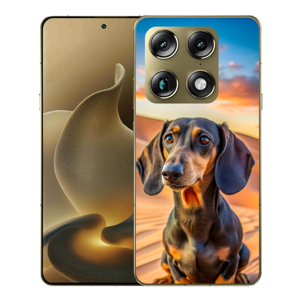 Gelový kryt mmCase na Motorola Signature - jezevčík 3 