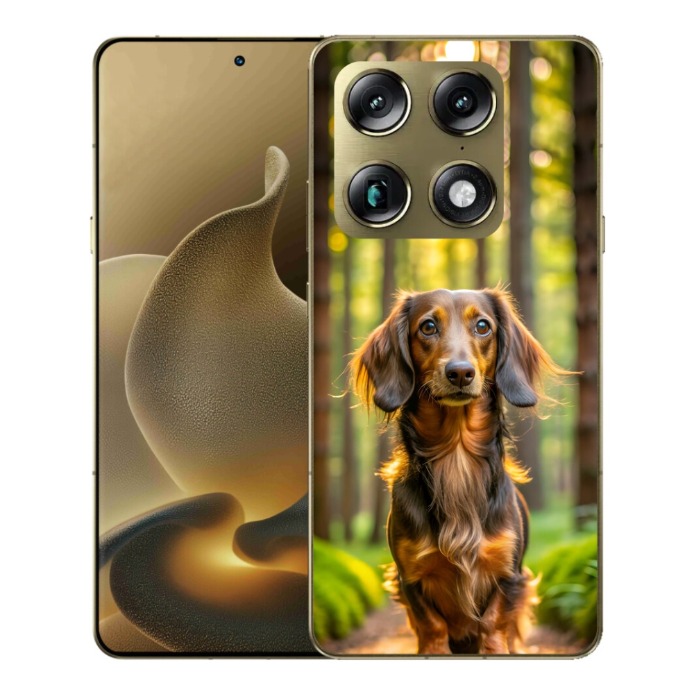 Gelový kryt mmCase na Motorola Signature - jezevčík 4