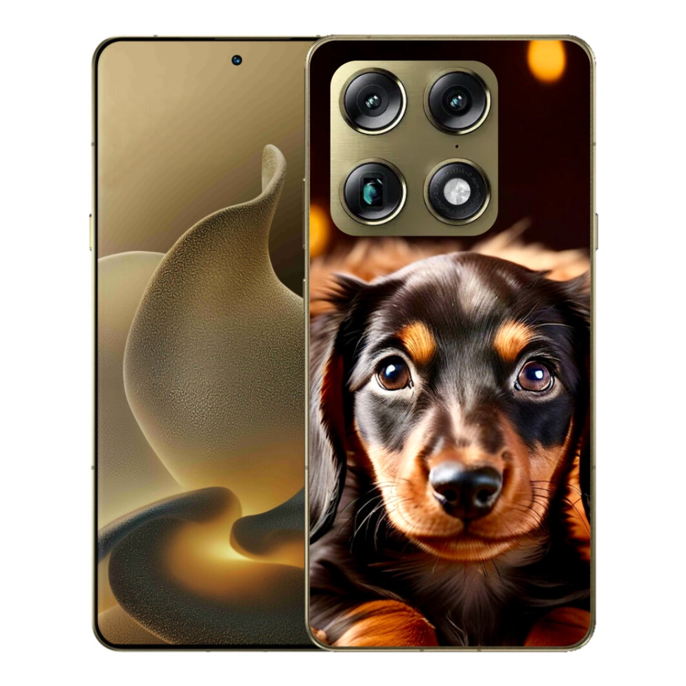 Gelový kryt mmCase na Motorola Signature - jezevčík
