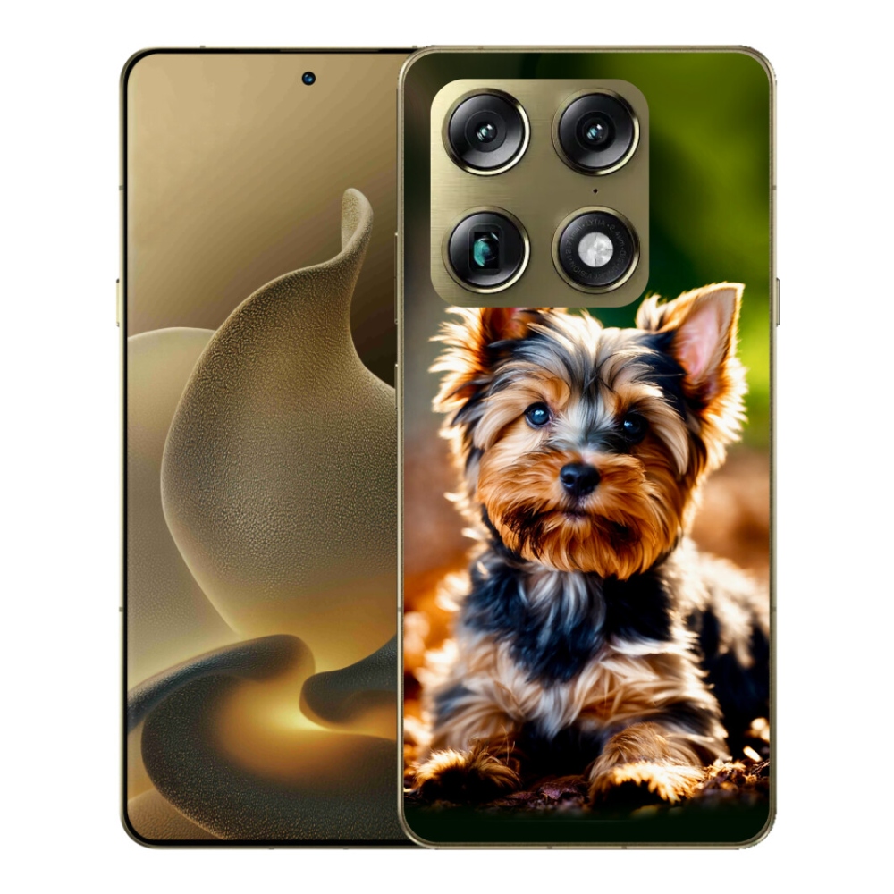 Gelový kryt mmCase na Motorola Signature - jorkšír 10