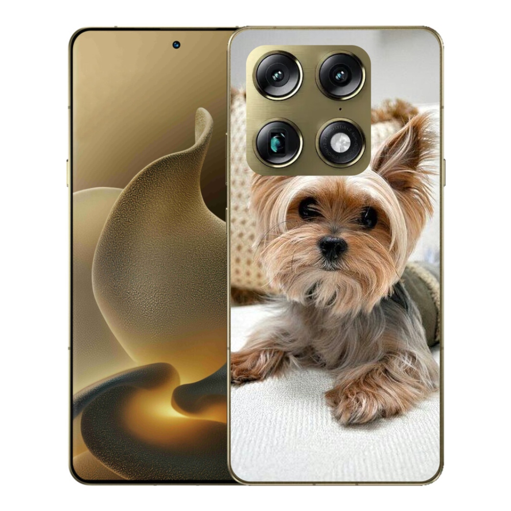 Gelový kryt mmCase na Motorola Signature - jorkšír 5